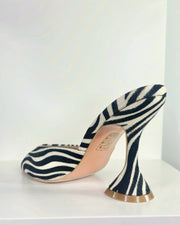 Amena Pumpay - Zebra print - KRAVE SHOE