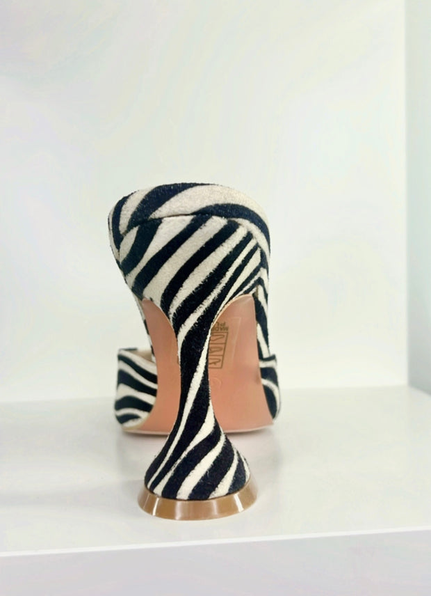 Amena Pumpay - Zebra print - KRAVE SHOE