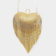 No Frills - Gold XL Clutch - KRAVE SHOE