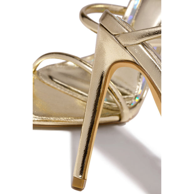 Under Wraps - Gold - KRAVE SHOE